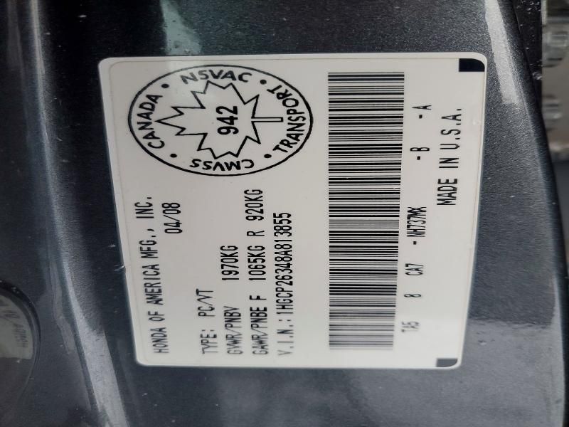 2008 Honda Accord lx