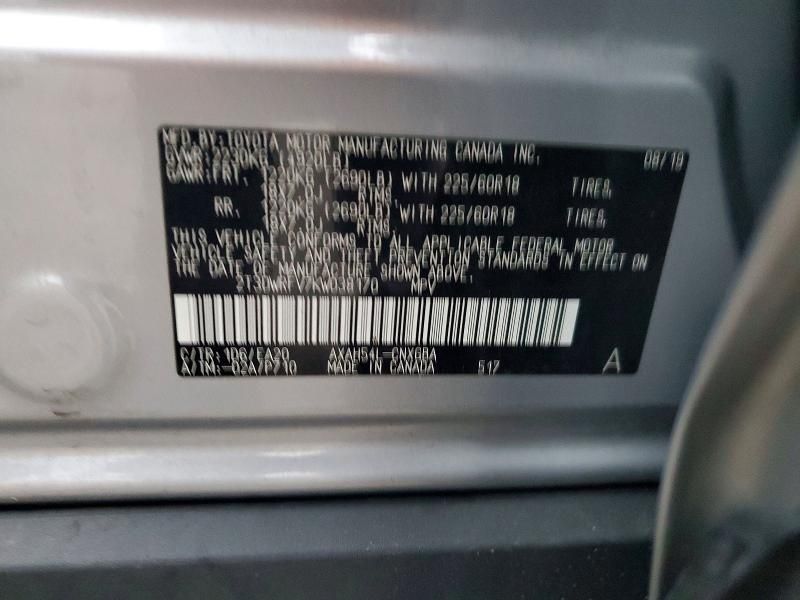 2019 Toyota Rav4 Limited