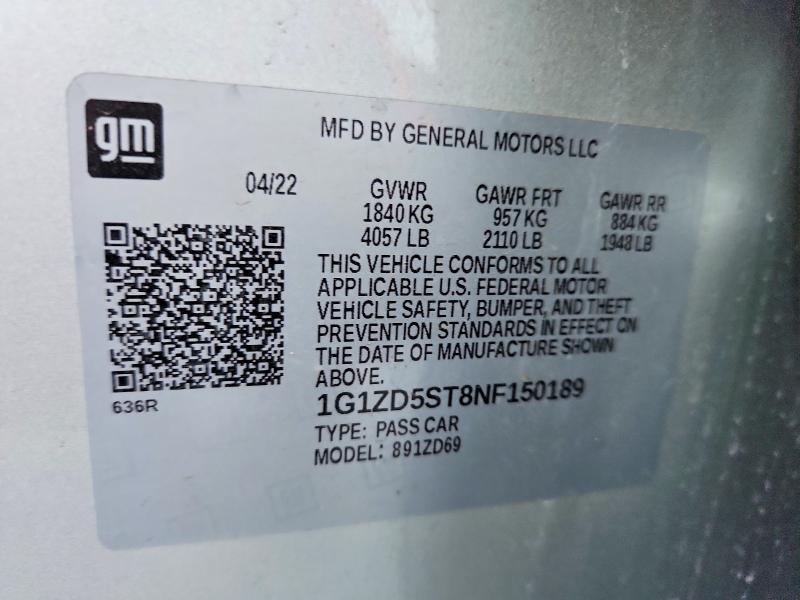 2022 Chevrolet Malibu lt