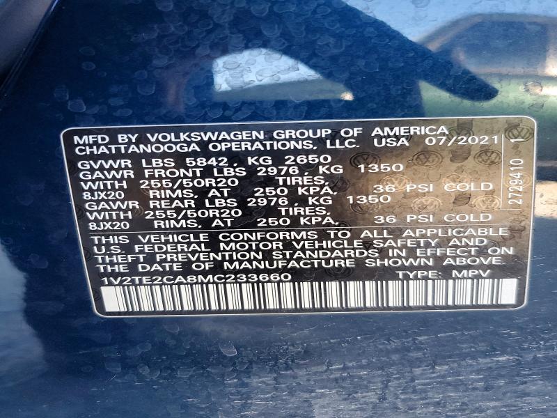2021 Volkswagen Atlas Cross Sport sel Premium