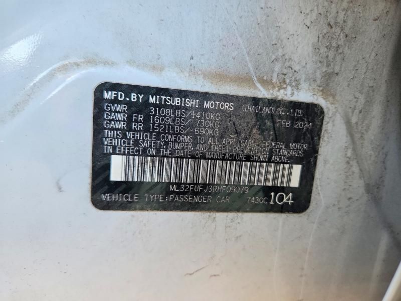 2024 Mitsubishi Mirage G4 es