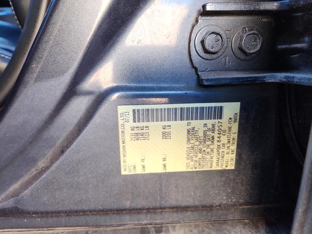 2013 Nissan Maxima s