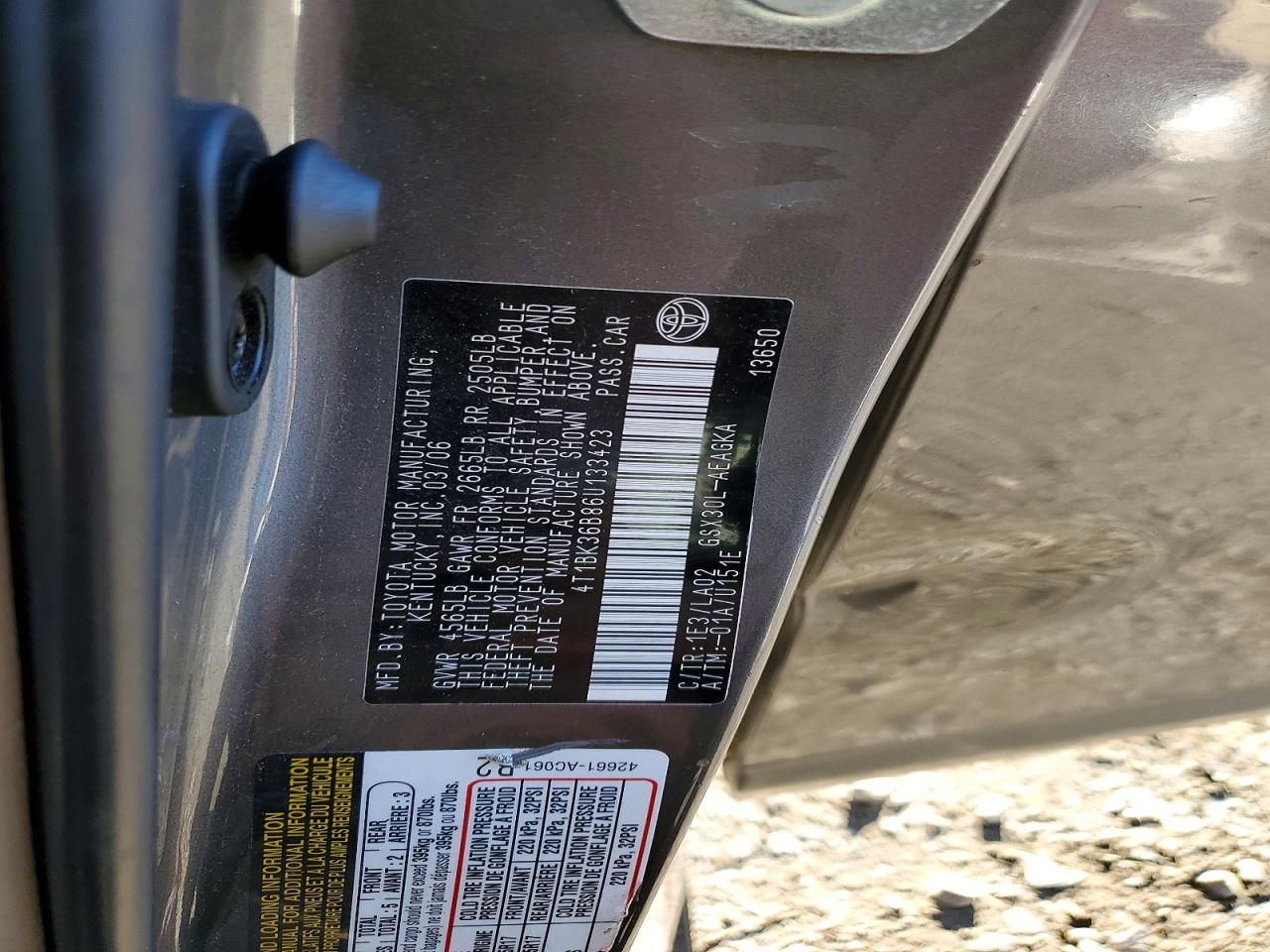 2006 Toyota Avalon xl