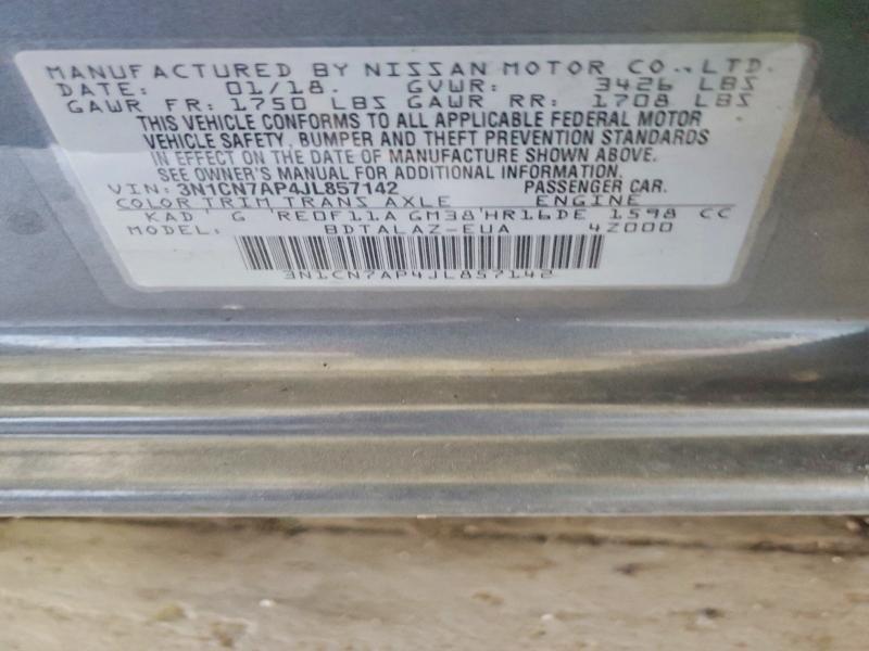 2018 Nissan Versa s