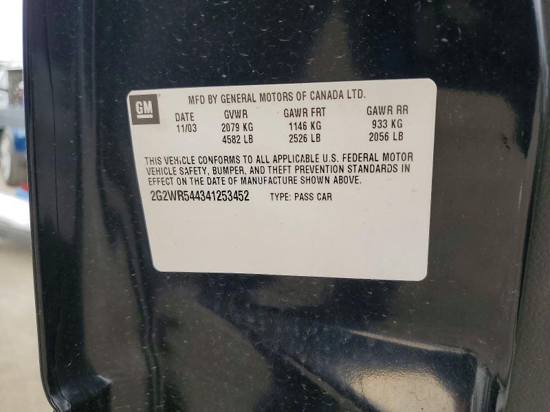 2004 Pontiac Grand Prix gtp