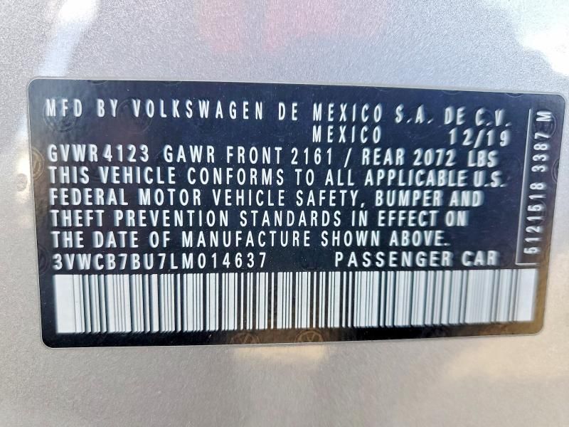 2020 Volkswagen Jetta s