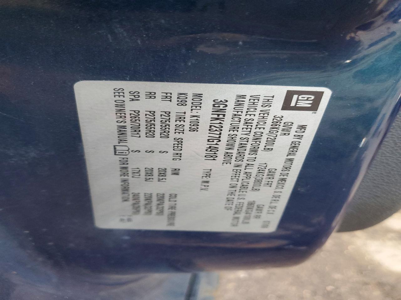 2007 Chevrolet Avalanche K1500