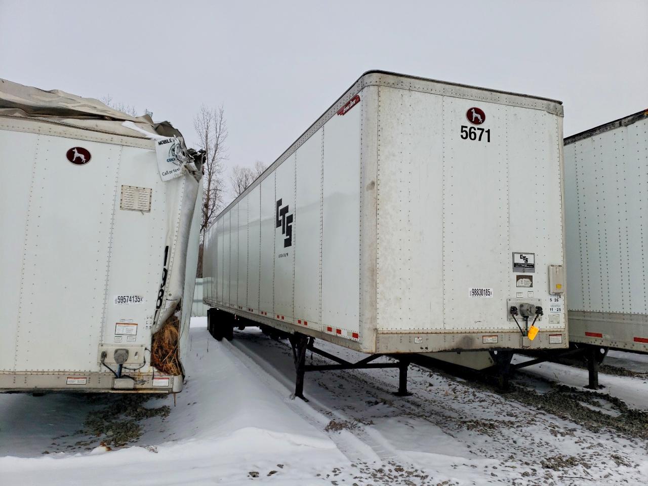 1989 Great Dane 2019 Ggsd Unknown-DRY Van Trailer