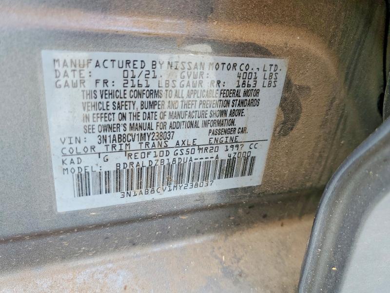 2021 Nissan Sentra sv