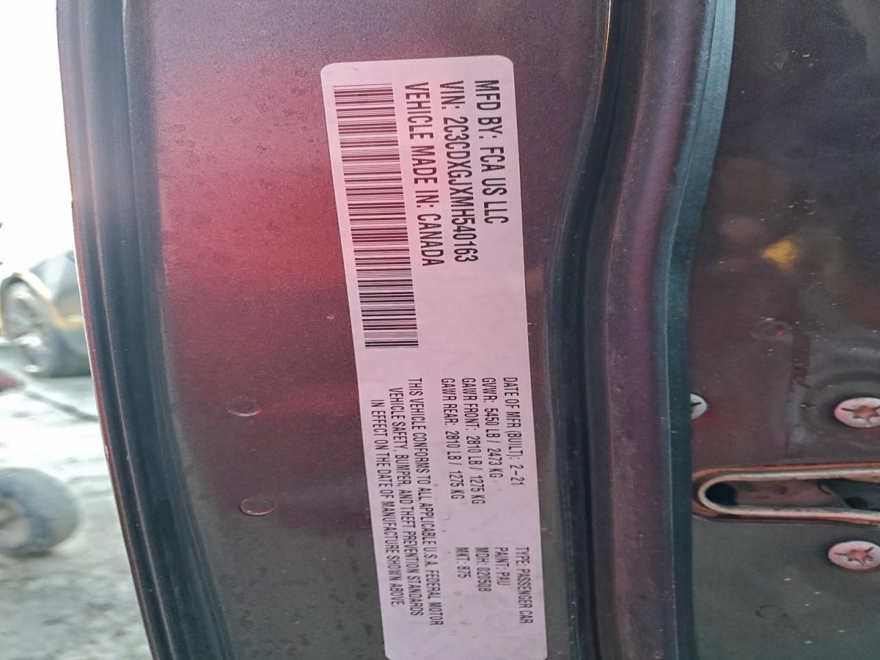 2021 Dodge Charger Scat Pack