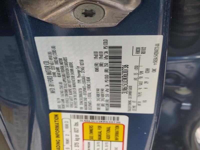 2019 Lincoln Mkz Reserve i