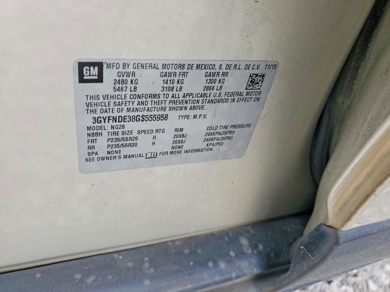 2016 Cadillac Srx Premium Collection