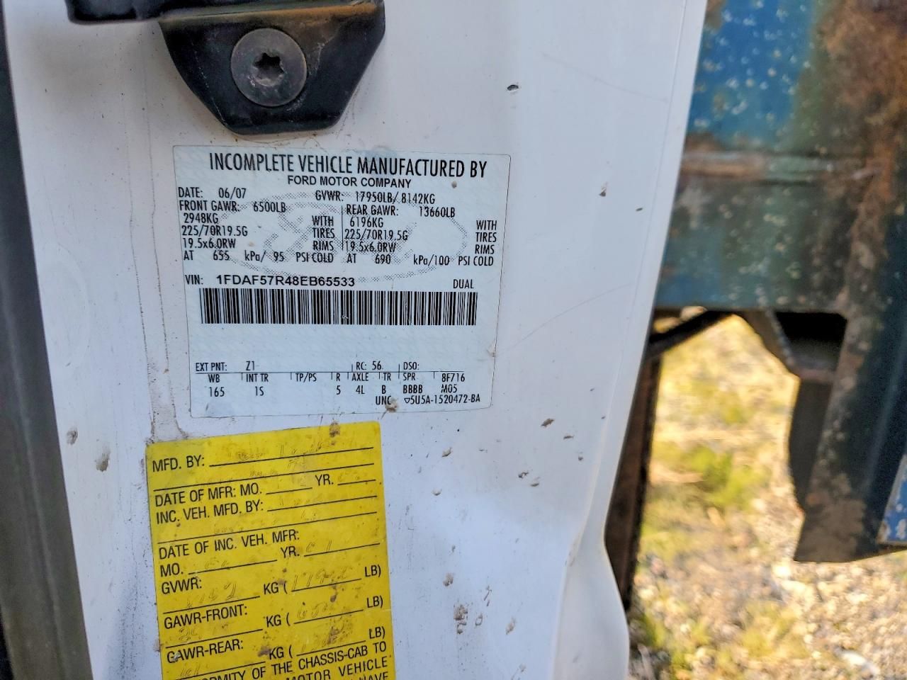 2008 Ford F550 Super-Flat BED Truck