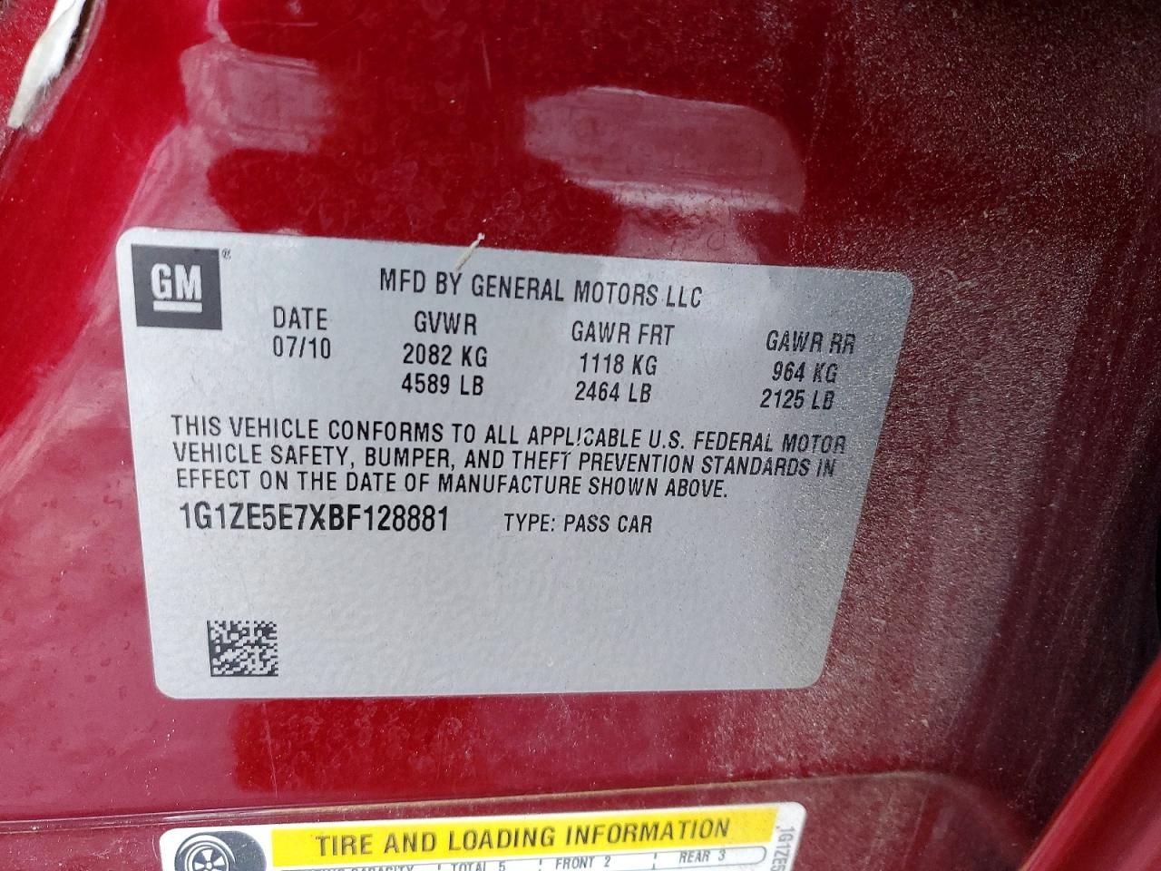 2011 Chevrolet Malibu ltz