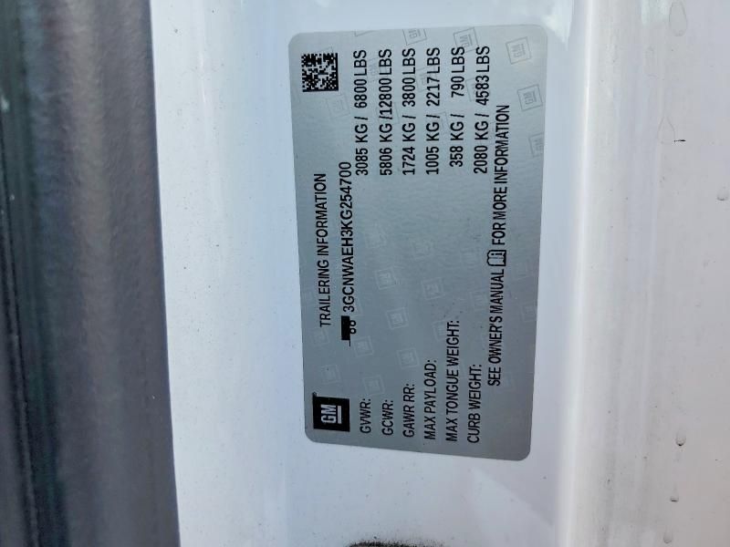 2019 Chevrolet Silverado C1500