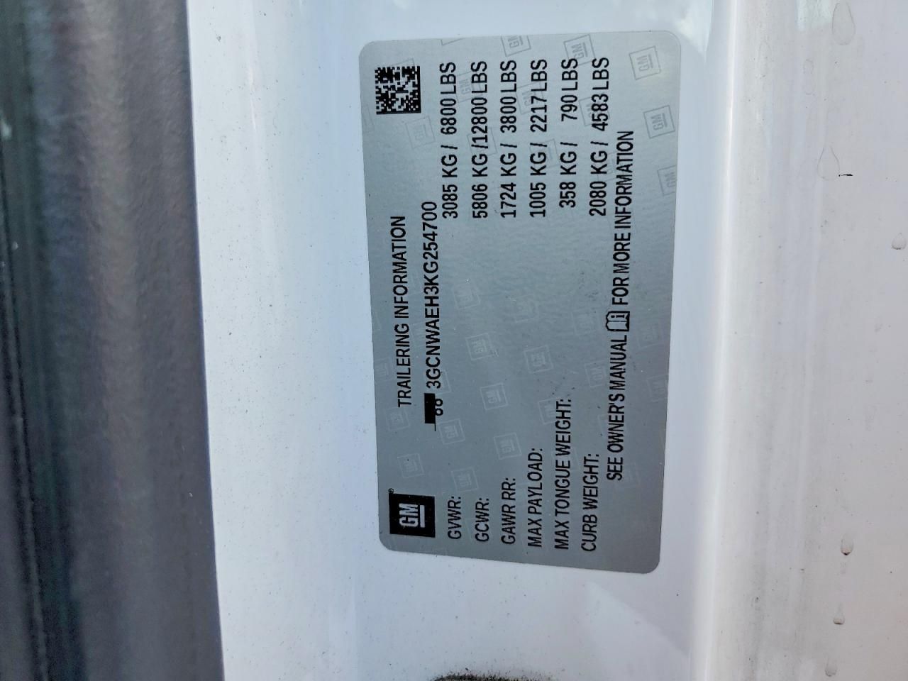 2019 Chevrolet Silverado C1500