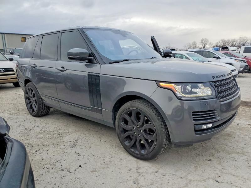 2016 Land Rover Range Rover Supercharged
