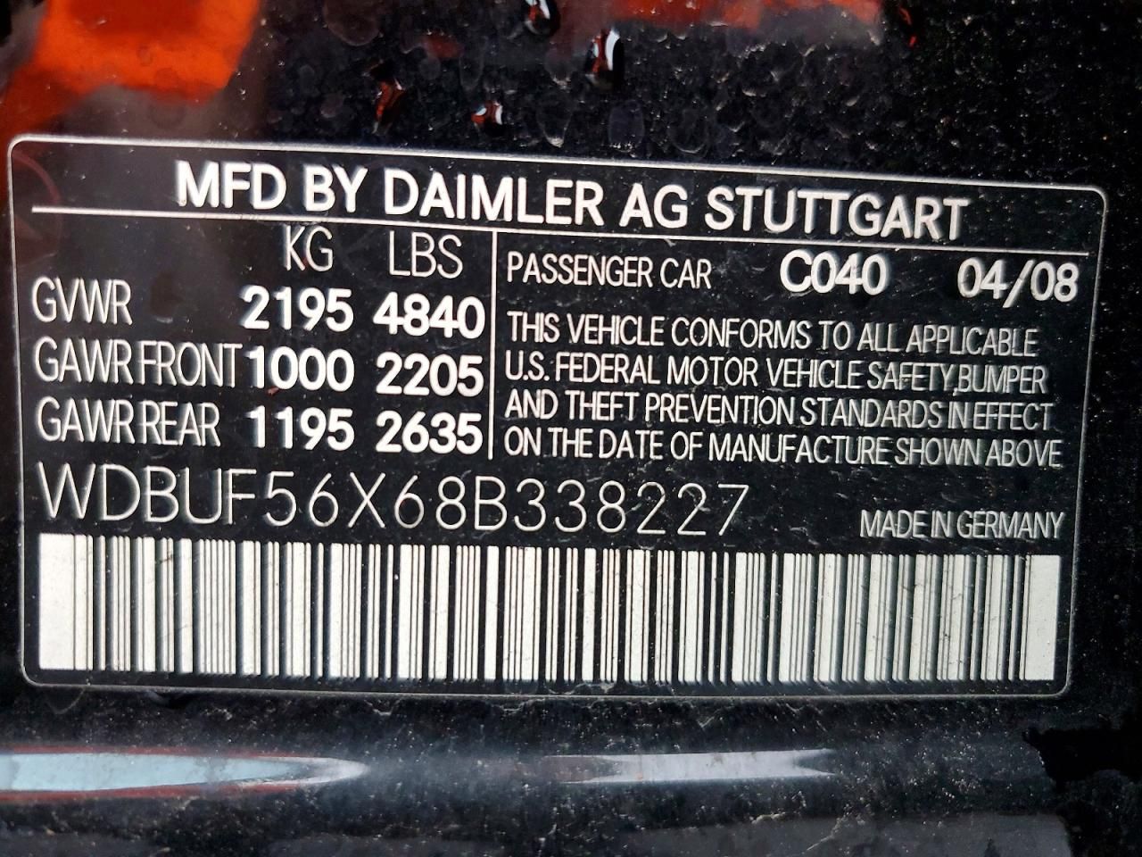 2008 Mercedes-Benz E 350