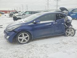 Salvage cars for sale from Copart Elgin, IL: 2013 Hyundai Elantra gls