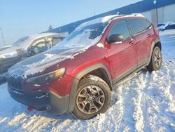 Jeep Cherokee salvage cars for sale: 2019 Jeep Cherokee Trailhawk