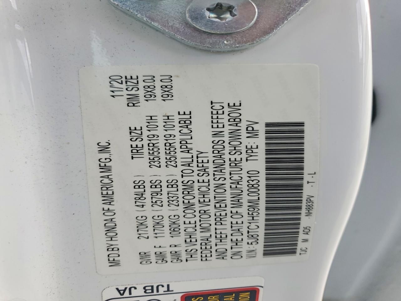 2021 Acura Rdx Technology