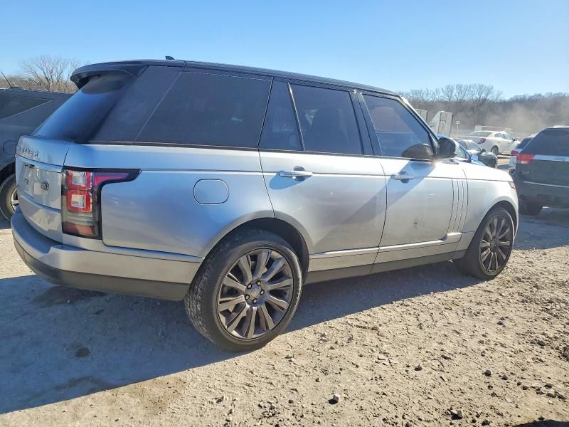 2016 Land Rover Range Rover Supercharged