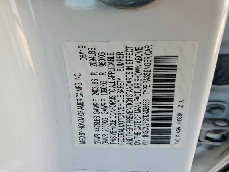 2019 Honda Accord Sport