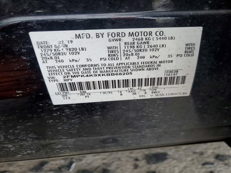 2019 Ford Edge Titanium