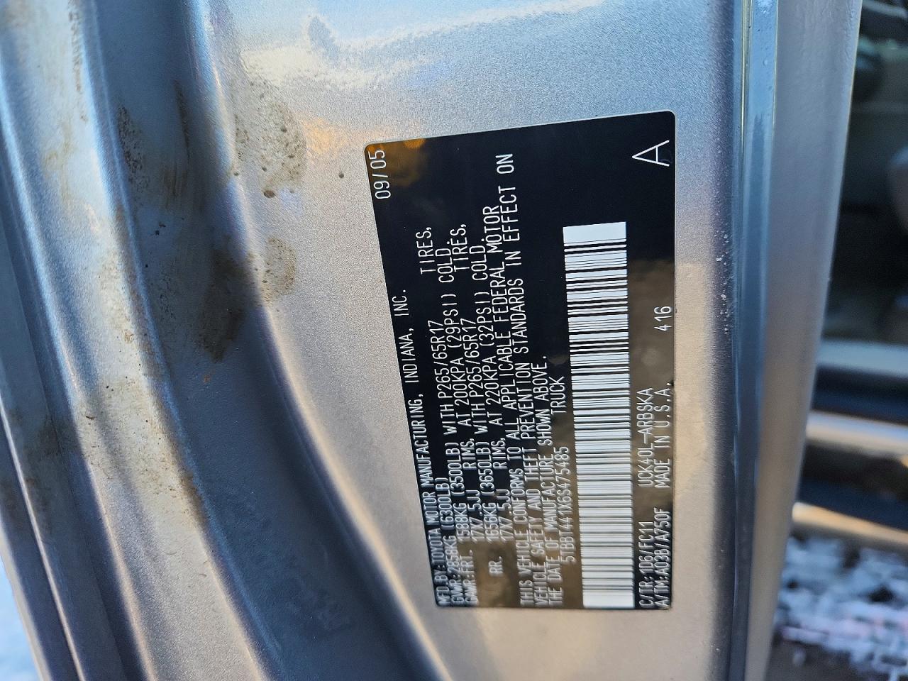 2006 Toyota Tundra Access Cab SR5