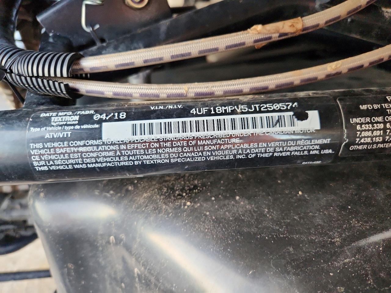 2018 Textron 2018 Arctic Cat Wildcat Utility Vehicle