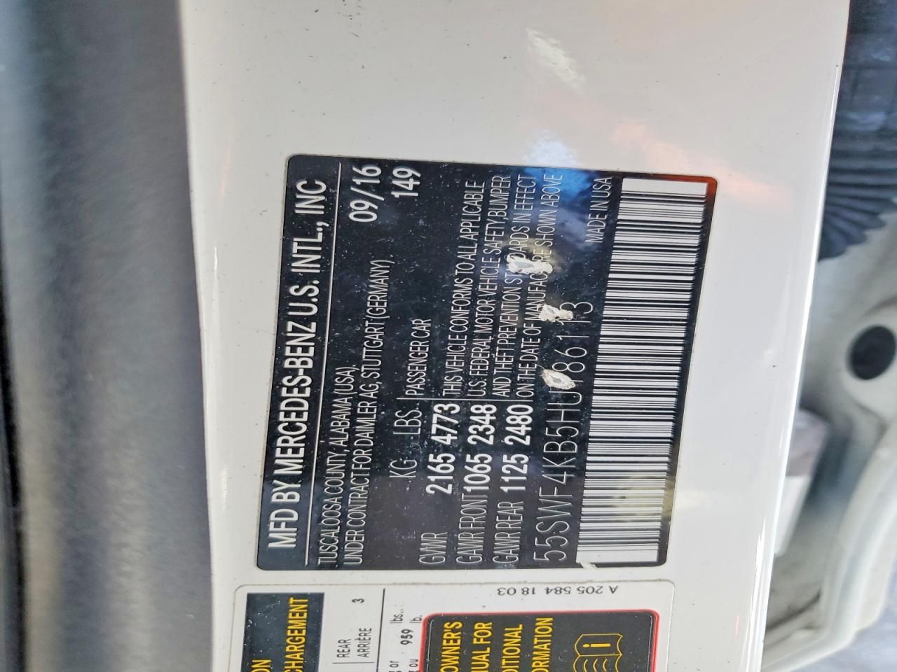 2017 Mercedes-Benz C 300 4matic