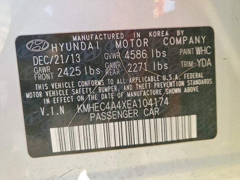 2014 Hyundai Sonata Hybrid