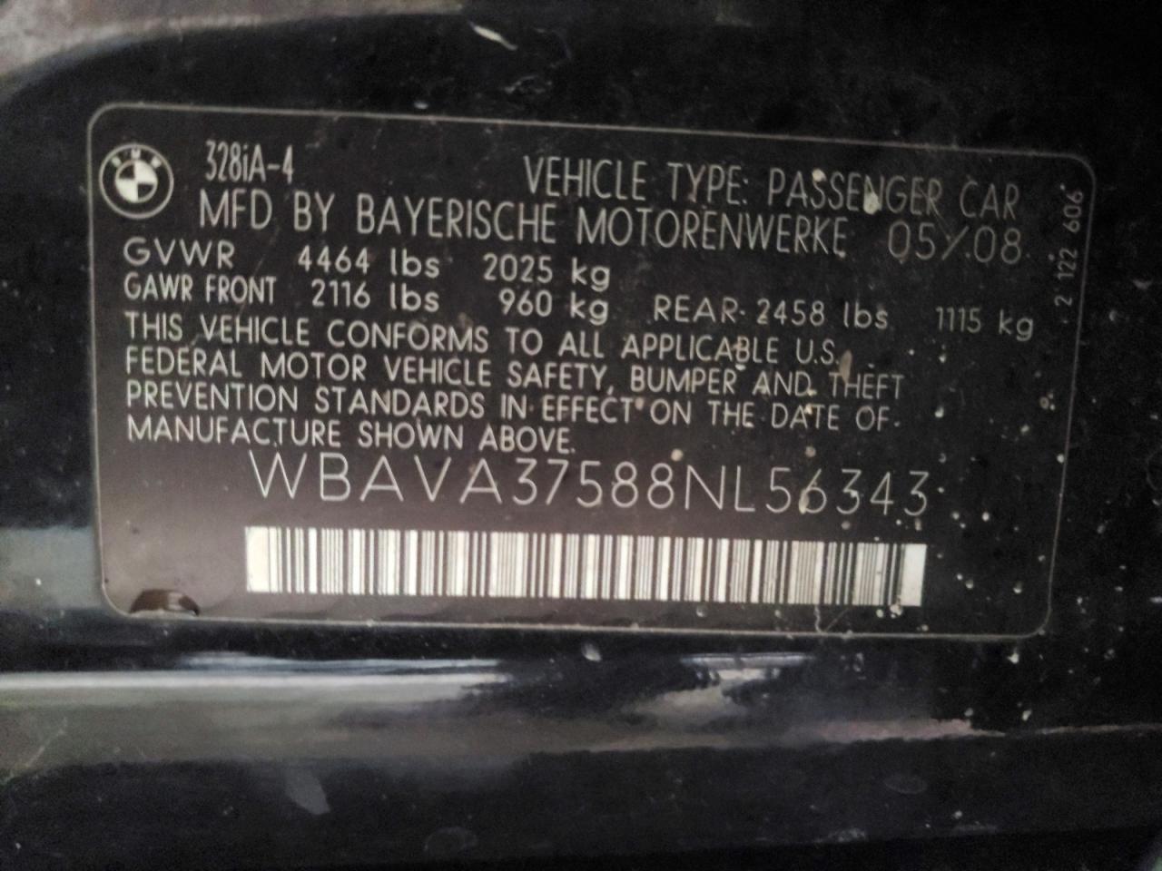 2008 BMW 328 i