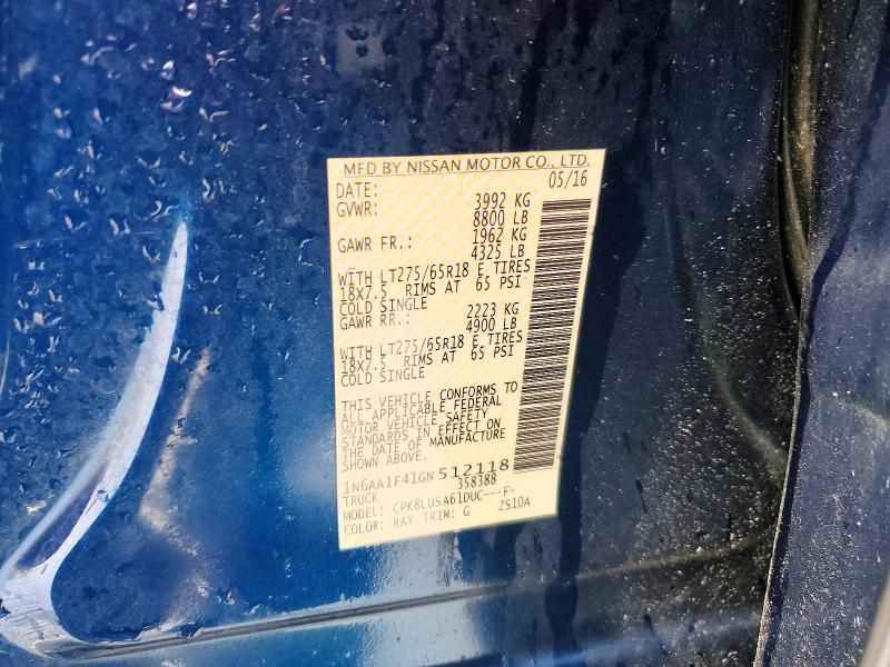 2016 Nissan Titan XD PRO-4X