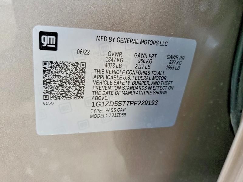 2023 Chevrolet Malibu lt