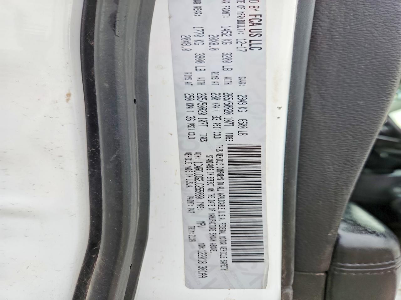 2018 Dodge Durango gt