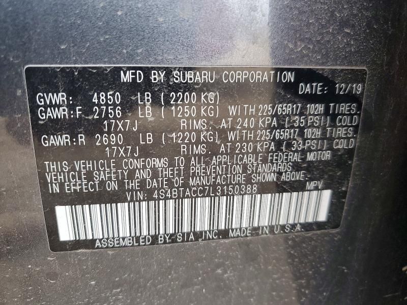 2020 Subaru Outback Premium