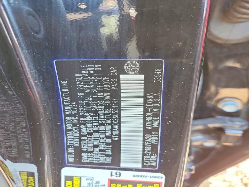 2025 Toyota Camry xse