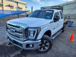 Salvage trucks for sale at Albuquerque, NM auction: 2011 Ford F350 Super Duty Flatbed Truck