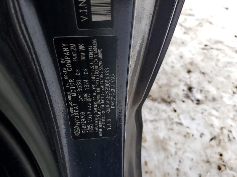 2008 Hyundai Accent gs