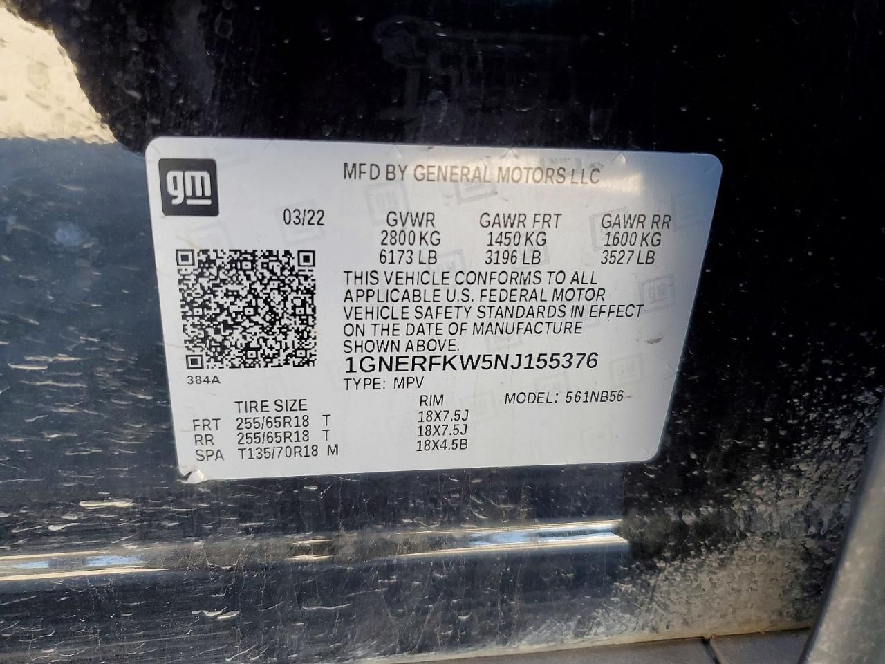 2022 Chevrolet Traverse ls