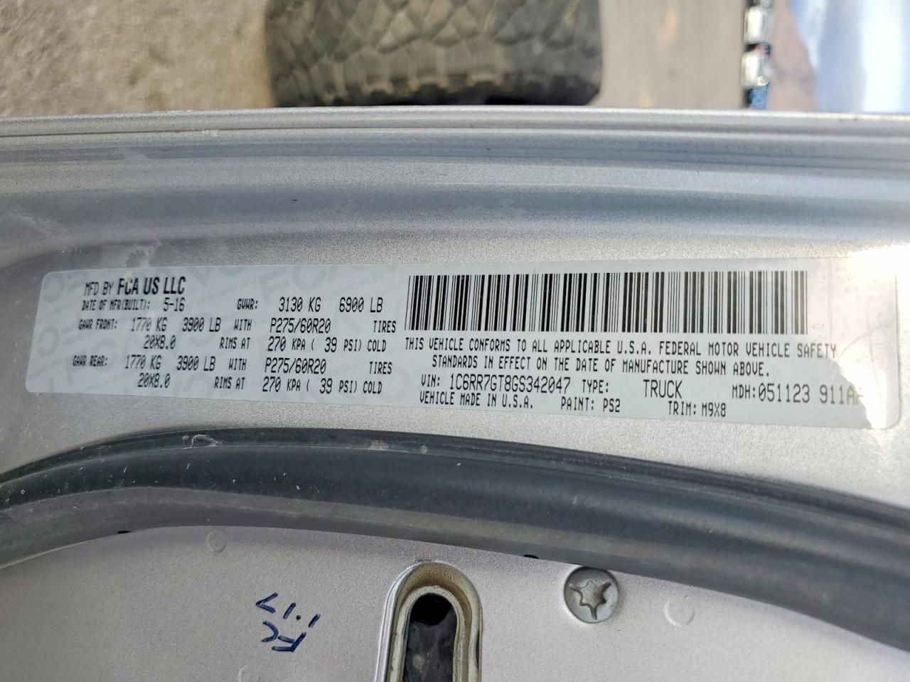 2016 Dodge RAM 1500 SLT