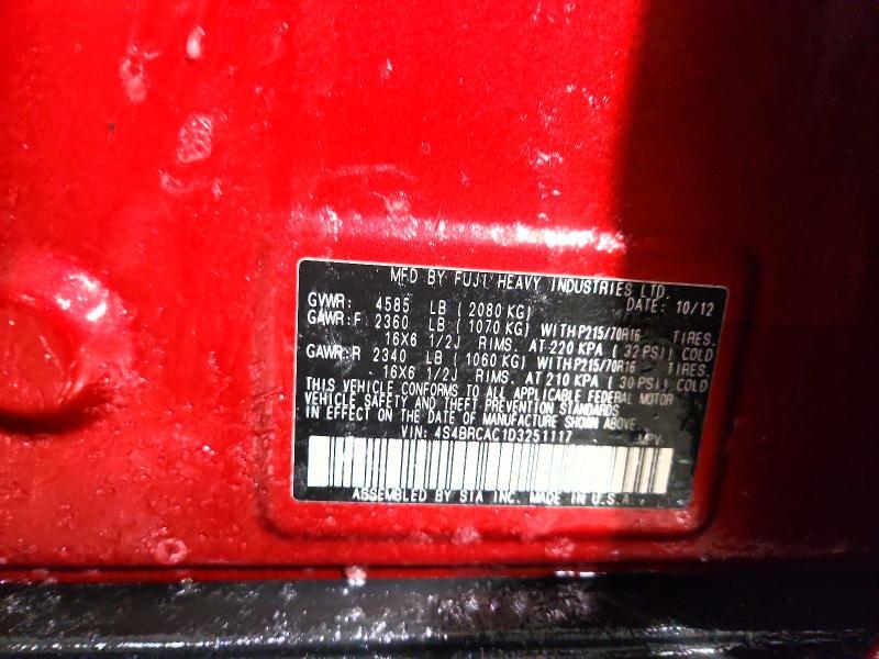 2013 Subaru Outback 2.5i