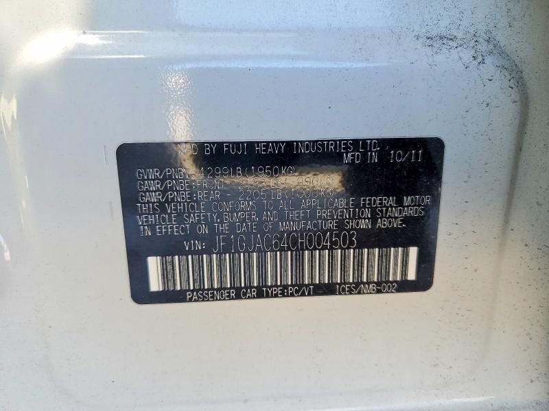 2012 Subaru Impreza Premium