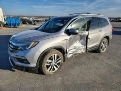 Honda salvage cars for sale: 2018 Honda Pilot Elite