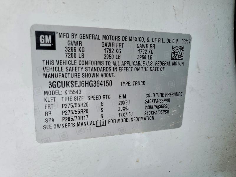 2017 Chevrolet Silverado K1500 ltz