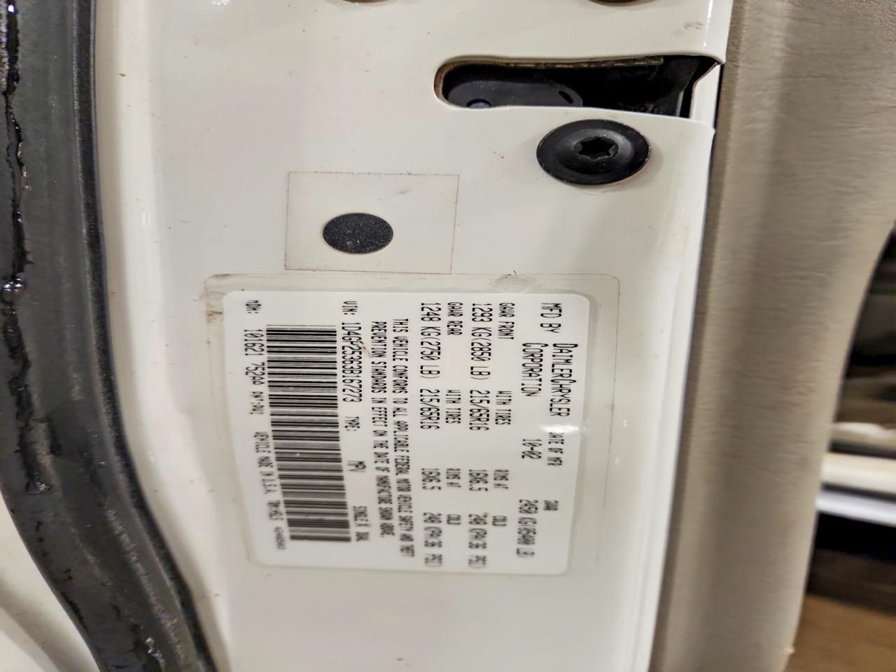 2003 Dodge Caravan se