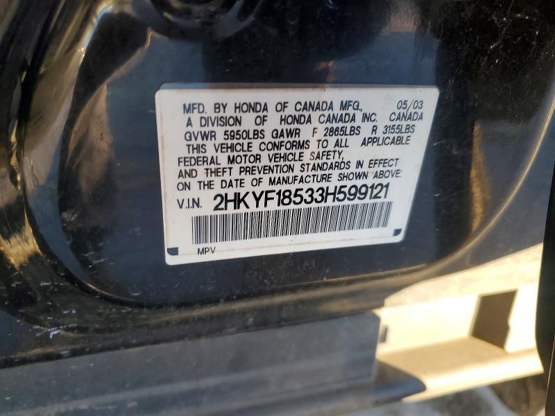 2003 Honda Pilot exl