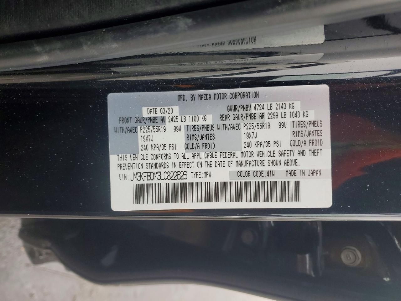 2020 Mazda Cx-5 Grand Touring