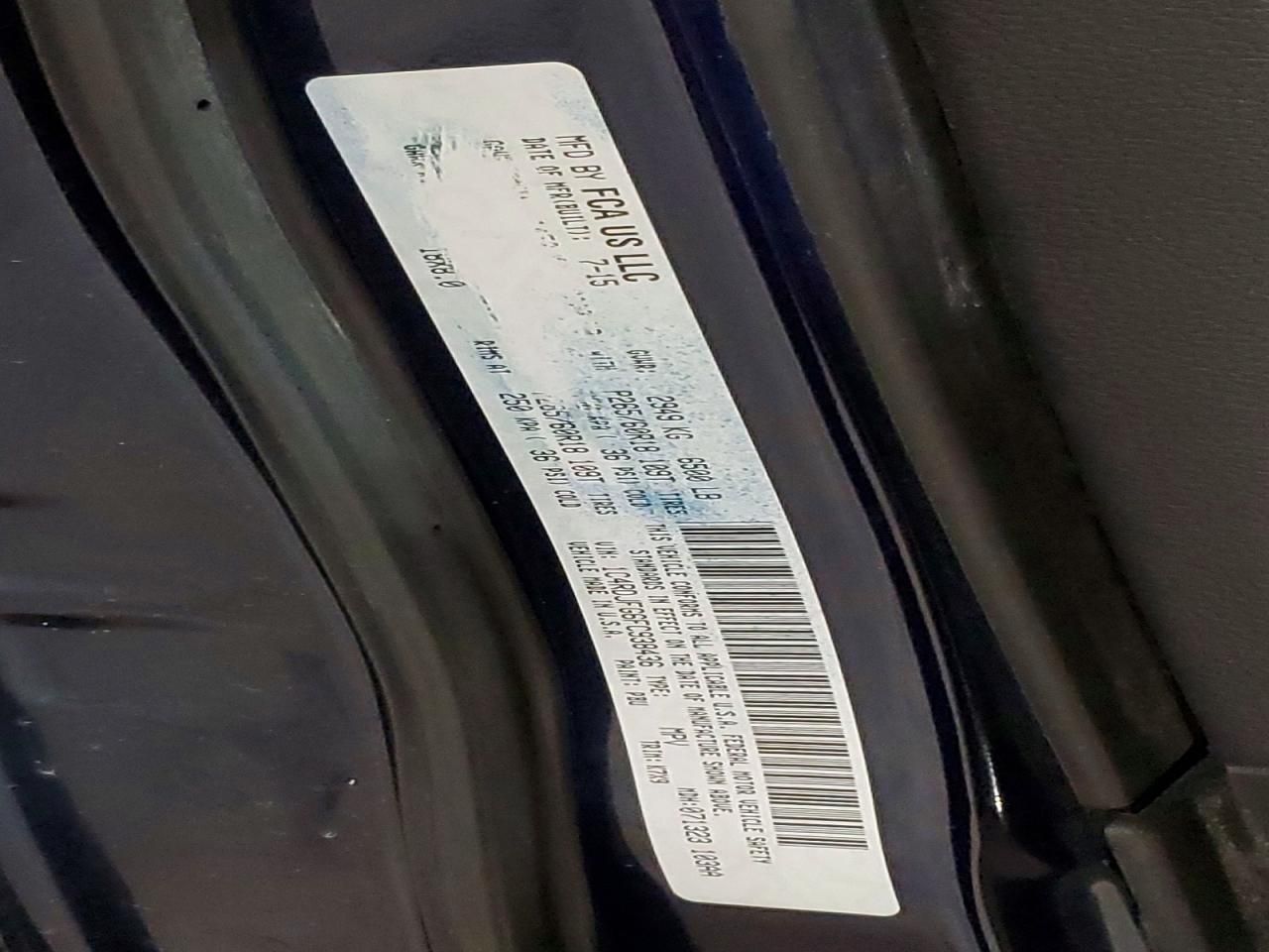 2015 Dodge Durango ssv